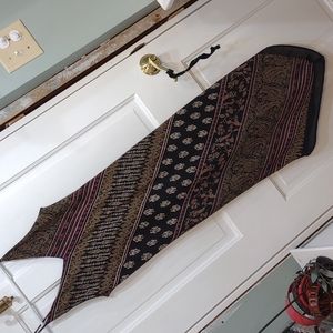 Handkerchief hem Maxi Dress